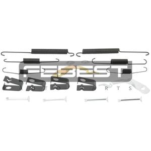 Kit di montaggio pastiglie freno FEBEST (0704-JB627R-KIT) - Product Image 1
