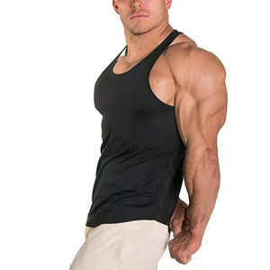 Camiseta sin Mangas de Punto de Secado Rápido, Estilo Urbano Ecológico, Precio de Fábrica, Venta al por Mayor, 100% Poliéster, Camiseta Deportiva - Product Image 4