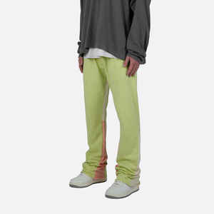 Pantalon de survêtement évasé pour hommes pantalon de survêtement évasé en gros pantalon de survêtement en coton éponge français pantalon de survêtement évasé de rue pour hommes - Product Image 4