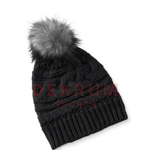 2026 Customized Label Trendy Plain Beanie <b>Hat</b> New Style Knitted Fashion Warm Winter Beanie <b>Hat</b> - Product Image 3