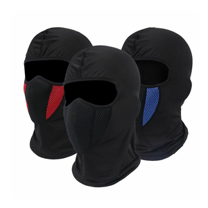 Pasamontañas de invierno de lana de diseño multicolor personalizado de alta calidad, pasamontañas transpirable de un agujero con logotipo personalizado a la venta - Product Image 2