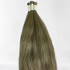 Extension de cheveux humains de vierge russe, qualité supérieure, 8 pouces, cheveux lisses naturels, Double Drawn, vente en gros - Product Image 1