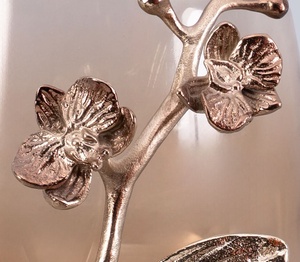 Portavelas de Lujo con Diseño de Pájaro y Vid Dorados, con Copa de Vidrio Degradado, Decoración Ecológica para el Hogar y la Mesa en Navidad - Product Image 6