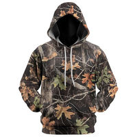Sweat à capuche de chasse personnalisable, streetwear imprimé camouflage, survêtement décontracté style Xelent pour homme