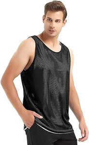 Débardeur pour hommes personnalisé Style personnalisé avec capuche col couleur unie taille XL vêtements de sport en coton et polyester utilisation de salle de sport d'été - Product Image 6