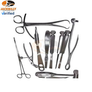 Ensemble de chirurgie orthopédique de base 10 pièces, kit d'instruments médicaux manuels en acier inoxydable de qualité supérieure, chirurgie orthopédique durable, professionnel - Product Image 3