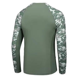 Nouvel arrivage UPF50 + Performance Sportswear Chemises de pêche à manches longues Camo Design Hiver Polyester Ensembles respirants Protection solaire - Product Image 5