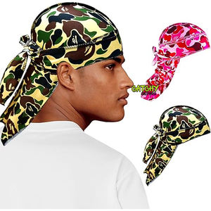 Durags de Moda con MOQ Bajo, Durags Personalizados con Impresión de Diseñador para Hombre, Durags Sedosos - Product Image 6