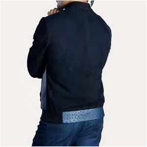 Nueva chaqueta de bombardero personalizada al por mayor para hombre, chaquetas de bombardero de talla grande cortavientos para exteriores de primavera para hombre - Product Image 6