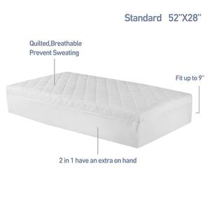 Protège-matelas en tissu biologique pour berceau de bébé Techniques tissées de literie imperméables douces et respirantes Type de <span class=keywords><strong>drap</strong></span> pour bébé - Product Image 2