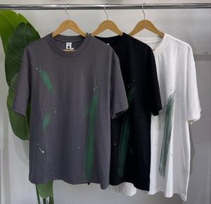 เสื้อยืดแขนสั้นพิมพ์ลายแฟชั่นฤดูร้อนสำหรับผู้ชาย ระบายอากาศได้ดี สวมใส่สบาย คุณภาพสูง - Product Image 4