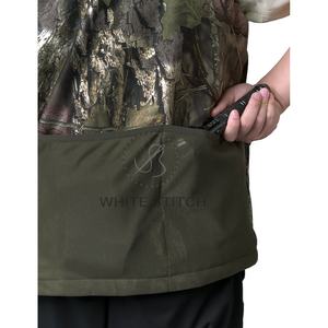 Gilet sans manches respirant pour homme, design personnalisé, softshell 300g, fermeture éclair, pour la chasse en hiver, bodywarmer durable - Product Image 4