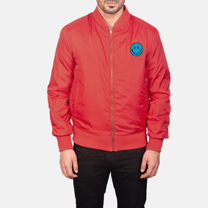 Meilleur fournisseur, offre de logo personnalisé, blouson bombardier à col montant pour hommes, top ventes, rue, hiver, toile, tissu, logo à l'avant - Product Image 1