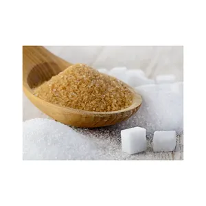 Açúcar Brasileiro Refinado Branco Icumsa 45 Feito de fábrica melhor preço Açúcar Icumsa 45 Açúcar Branco/Marrom para venda