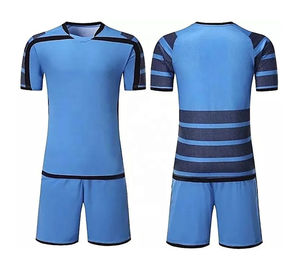 ชุดฟุตบอลสีชมพูแบบยูนิเซ็กซ์สั่งทำพิเศษ คุณภาพสูง พร้อมชุดยูนิฟอร์มปักลายมาตรฐาน ชุดฟุตบอลสีชมพูเรียบแบบซับลิเมชั่น - Product Image 3