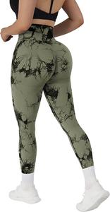Thick High Waist Viscose/Polyester Yoga Pants <b>Pockets</b> Tummy Control Quick Dry <b>Workout</b> Running Yoga <b>Leggings</b> Women Fully - Product Image 2