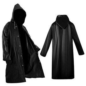 Abrigos de lluvia universales para adultos a prueba de viento impermeables Reflectantes más vendidos para uso en exteriores - Product Image 1