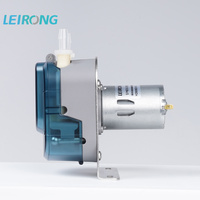 Pompa Dosis Kimia Akuarium Mini 12v Peristaltik LEIRONG BP600 DC Motor Kualitas Terjamin Peralatan Medis 700ml/menit