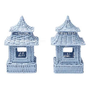 Adorable estilo japonés, pagoda de ratán, Material de mimbre, producto de ratán para decoración al aire libre, venta al por mayor, artesanía de Vietnam - Product Image 3