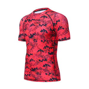 Rashguard ชุดรัชการ์ดสำหรับผู้ชาย,ชุดรัชการ์ดป้องกัน Uv แบบกำหนดเองดีไซน์ใหม่ - Product Image 1