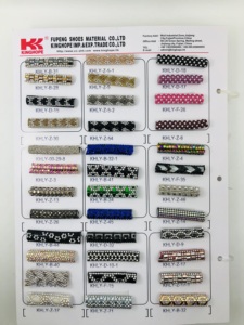 Cordón de Diamantes Redondos Kinghope, Correa de Encaje con Pedrería de Colores Personalizados para Zapatos/Decoración/Bolsos - Product Image 4