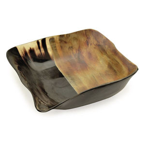 Bol de service à la mode corne concepteur corne bol naturel pour servir vaisselle artisanale bol à dîner fabriqué à la main pour la nourriture - Product Image 2