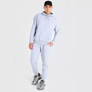 Conjunto Deportivo Urbano para Hombre, Sudadera con Capucha Personalizada, 60% Algodón, 40% Poliéster, Felpa, Ropa Casual de Calle, Invierno - Product Image 4