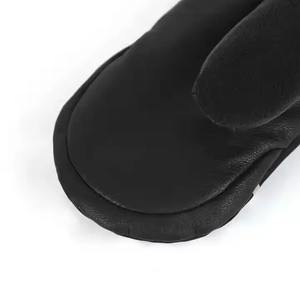 Alta calidad superior Tasa barata Invierno Nieve Guantes de cuero de invierno Hombres cálidos A prueba de viento Impermeable para guantes de esquí Calidad superior Mejor tarifa - Product Image 3