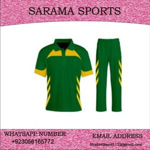 Kit de ropa deportiva para jugadores de cricket con sublimación personalizada, incluye pantalones cortos - Product Image 6