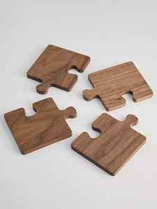 Natural Bamboo Heart Shaped Coasters Set Recessed Drink Mat Eco Friendly <b>Table</b> <b>Protection</b> Home Cafe Restaurant Kitchenware Gifts - Product Image 5