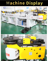 Dobladora semiautomática de tubos y tubos, dobladora de tubos de acero inoxidable, dobladora de tubos de acero