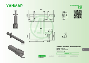 ปั๊มเชื้อเพลิงสำหรับ3ES 4ESD 3ESD เครื่องยนต์ดีเซลทางทะเล ESD ใหม่ล่าสุดจากไต้หวันปั๊มเชื้อเพลิง G6ลูกสูบประกอบกระบอกสูบ - Product Image 6