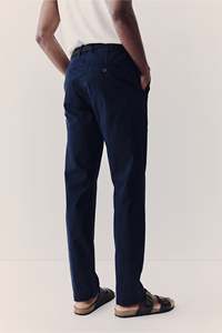 Pantalon chinos de marque personnalisable pour hommes à la mode 100% coton respirant coupe ajustée mi décontracté OEM ODM XL longueur régulière - Product Image 6