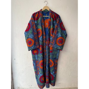 Broderie Boho Suzani Kimono Manteau À La Main Style Indien Hiver Pardessus Long Hiver Peignoir Tissé Style Bohème Femmes - Product Image 2