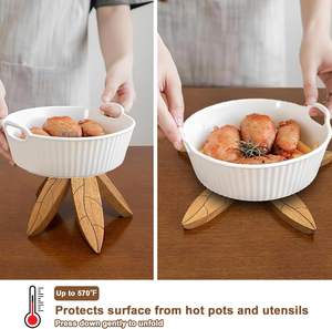 Sous-verres en noyer sous-verres de bureau en bois non finis directs d'usine avec support tapis de Table en bois sur mesure de l'Inde - Product Image 2