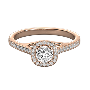 Anillo de Diamante Cultivado en Laboratorio de Oro de 18K - Product Image 6