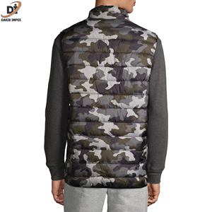 Ropa de hombre impermeable gruesa de invierno de alta calidad, chaleco personalizado para hombre, chaleco acolchado para hombre - Product Image 3