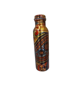 Handmade Copper <b>Water</b> <b>Bottle</b> Best Quality Pure Copper <b>Water</b> Drinking <b>Bottle</b> <b>for</b> Gym Wholesale Manufacture - Product Image 1