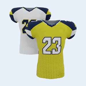 Camiseta de Práctica Reversible de Fútbol Americano, Camiseta de Entrenamiento de Malla de Doble Cara Sublimada Personalizada, Suministro Directo de Fábrica - Product Image 5