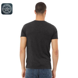 Camiseta de Hombre, Estampado en Serigrafía, Lisa, Manga Corta, Ajustada, de Alta Calidad, 100% Algodón Orgánico, Camiseta al por Mayor para Hombre - Product Image 6