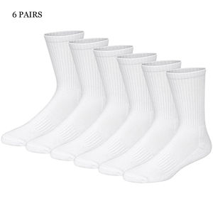 Chaussettes de sport personnalisées avec logo, haute qualité, OEM, chaussettes de performance en coton pour hommes, chaussettes de sport confortables et amortissantes pour la course à pied - Product Image 5