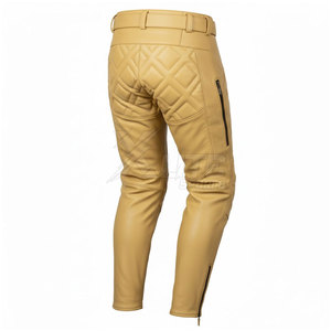 Pantalones de Motocicleta de Cuero Transpirable, Duraderos y Cómodos, de Primera Calidad, con Diseño de Seguridad y Tela Resistente - Product Image 3