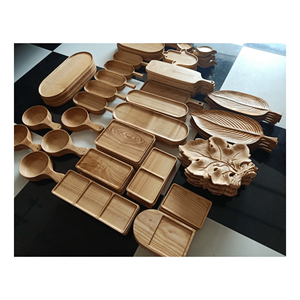 Planches à découper en bois de bambou personnalisées de différentes formes planches à découper rondes de forme carrée du Vietnam - Product Image 5