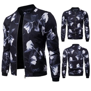 OEM Service Mens Custom Satins Sublimated Embroidered <b>Baseball</b> <b>Bomber</b> <b>Jacket</b> for Man - Product Image 1