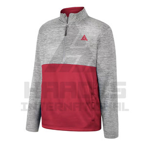 Fashion Plain <b>Men's</b> Windbreaker <b>Jacket</b> Lightweight <b>Half</b> <b>Zip</b> and <b>Jacket</b> | Best Sell Winter Fashion <b>Half</b> Zipper <b>Jacket</b> - Product Image 2