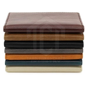 Genuine Leather <b>Wallets</b> Open Closure <b>Long</b> Length Customizable Options <b>for</b> <b>Men</b> Wholesale Rate Convenient Storage <b>for</b> Online Sale - Product Image 4