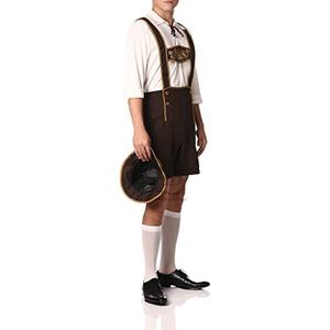 High Quality Cow <b>Leather</b> Bavarian <b>Shorts</b> Lederhosen New Arrival Customizable OEM ODM Services Hot Sale Factory Manufacturer - Product Image 3