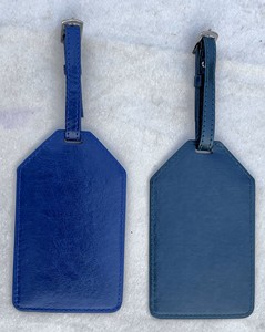 Étiquette de bagage en cuir véritable pour valises, sacs de voyage, étiquettes de sacs, qualité supérieure, personnalisée - Product Image 6