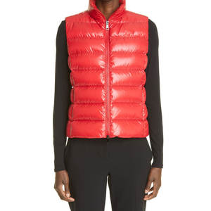 Chaleco de invierno para mujer, acolchado, sin mangas, chaqueta aislante - Product Image 3