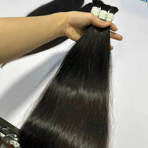 สินค้าขายดี! ผมมนุษย์เวอร์จินแท้แบบเป็นมัด ขายส่ง ผมเวียดนาม AZURA HAIR เย็บสองชั้นแบบเครื่องจักร ผมแท้แบบไม่ผ่านกระบวนการ น้ำหนัก 100 กรัม ทุกแบบ - Product Image 1